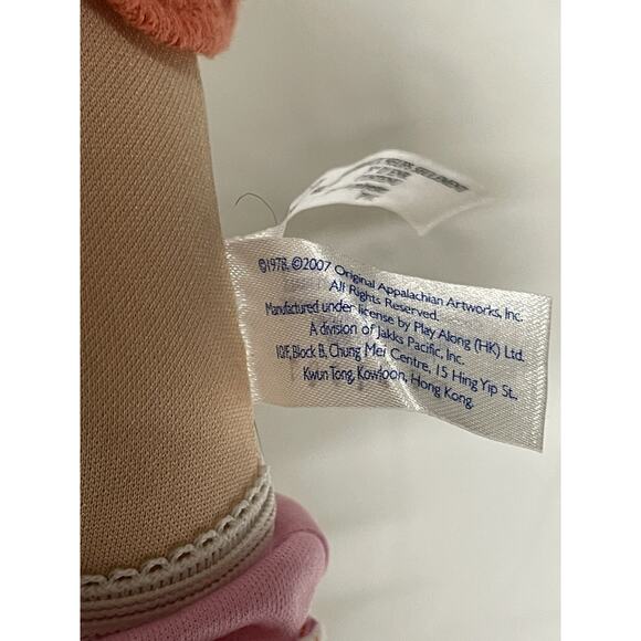 Jakks Pacific Play Along 2004 Cabbage Patch Kids Doll PA-02 Blonde Hair Red Sign - Picture 11 of 11